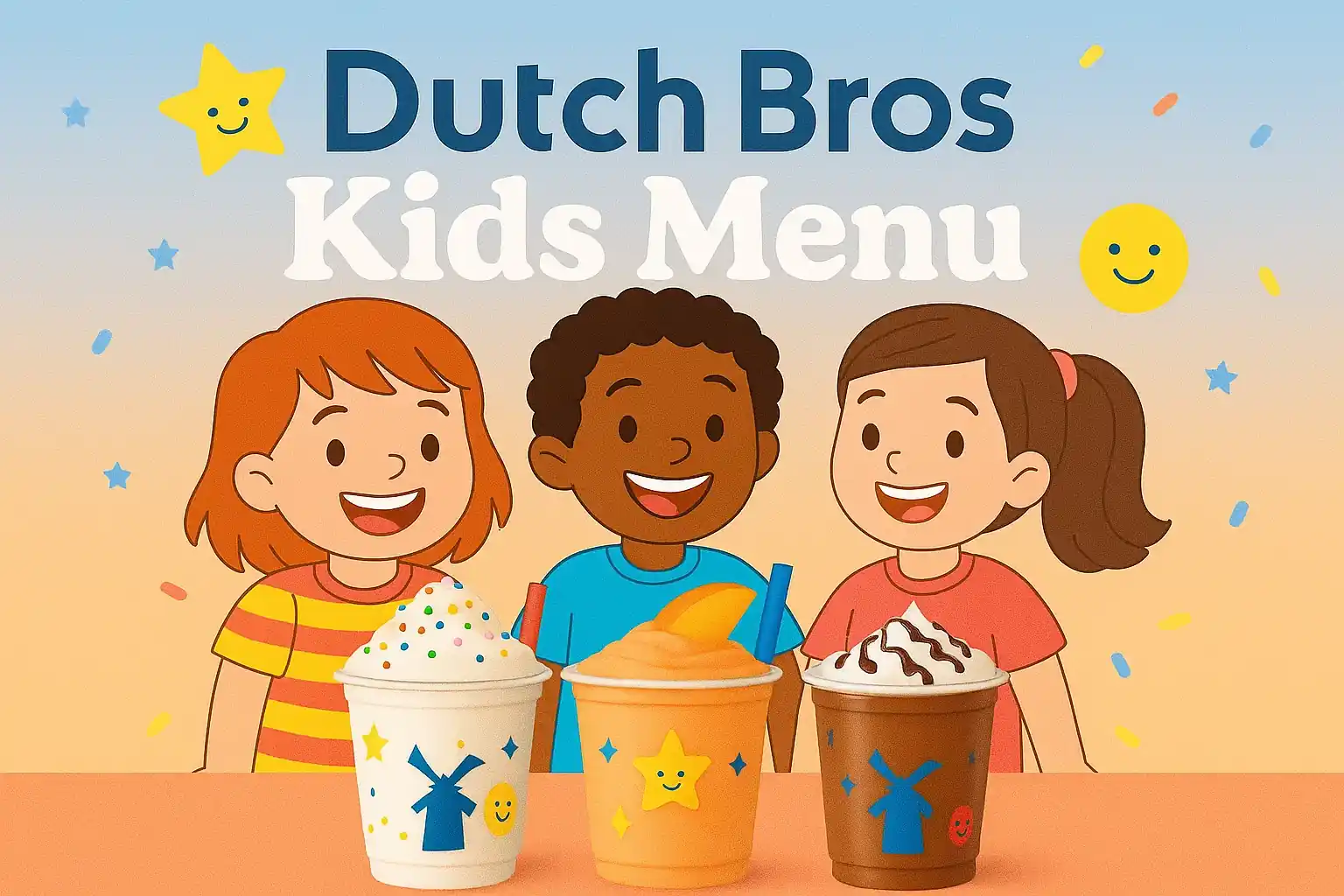 Dutch Bros Kids Menu
