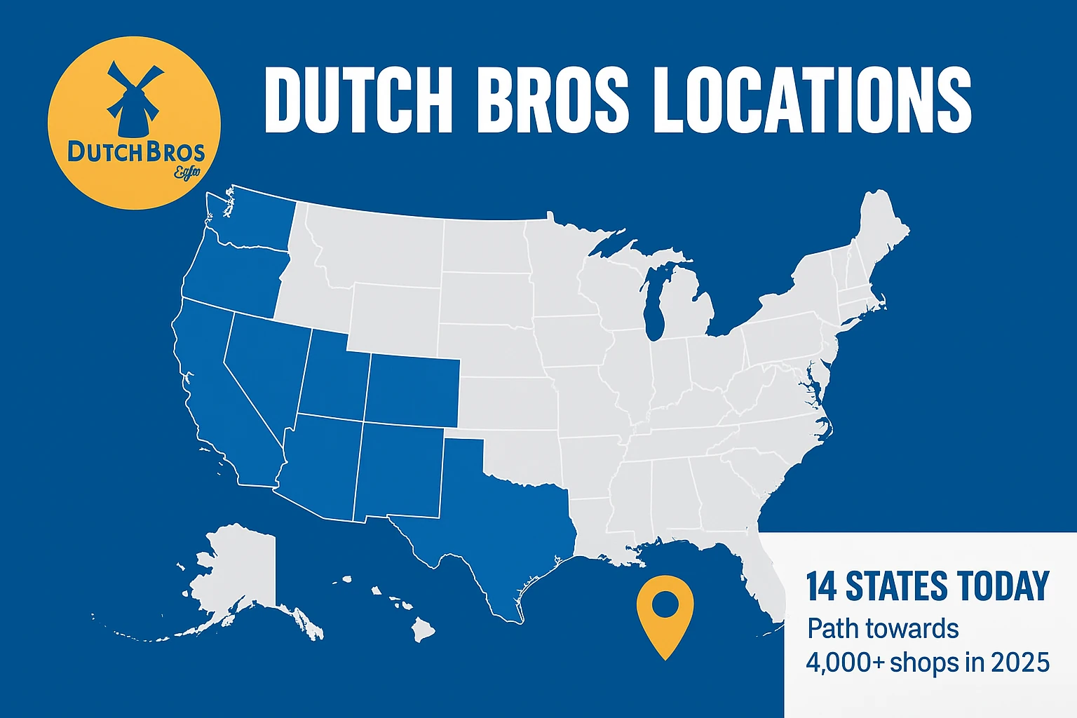 Dutch Bros Locations Spots 1 Dutch Bros Locations