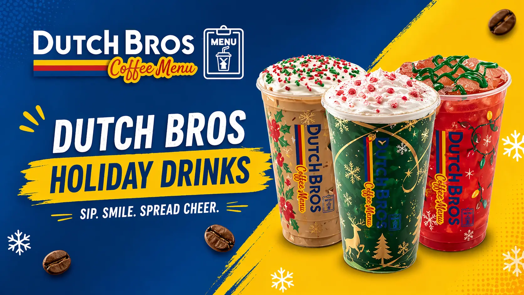 Dutch Bros Holiday Drinks