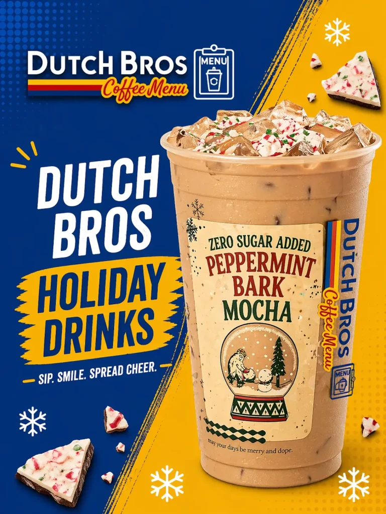 The Zero Sugar Peppermint Bark Mocha Drink