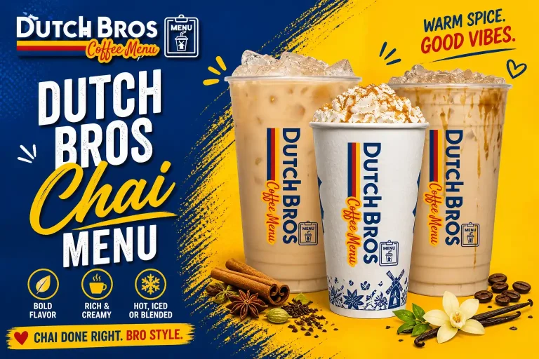 Dutch Bros Chai Menu